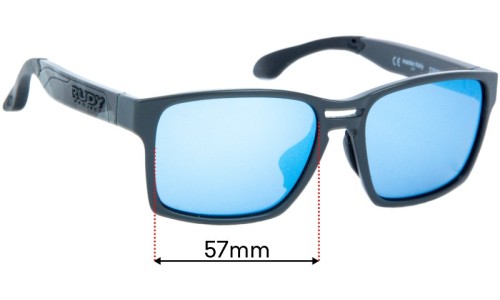 Sunglass Fix Replacement Lenses  Rudy Project Spinair 57 - 57mm Wide 