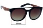 Sunglass Fix Replacement Lenses for Sin Swagger - 54mm Wide 