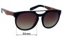 Sunglass Fix Verres de Remplacement pour Sin Swagger - 54mm Wide 
