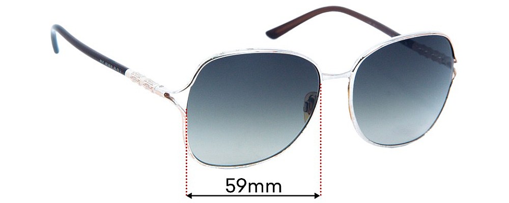 Replacement Lenses for Burberry B 3058 - 59mm Wide