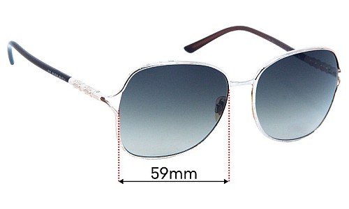 Sunglass Fix Replacement Lenses for Burberry B 3058 - 59mm Wide 