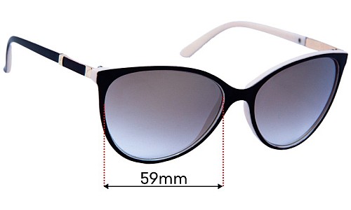  Just Sunnies 5770 Replacement Lenses 59mm wide 