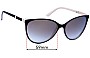 Sunglass Fix Verres de Remplacement pour Just Sunnies 5770 - 59mm Wide 