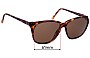 Sunglass Fix Ersatzgläser für Oroton  0965 - 61mm Wide 