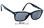 Sunglass Fix Lentes de Repuesto para Ray-Ban RB5228-F (Low Bridge Fit) - 53mm Wide 