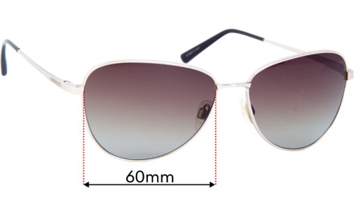 Replacement Lenses for Serengeti Gloria - 60mm Wide Sunglass Fix Replacement Lenses for Serengeti Gloria - 60mm Wide