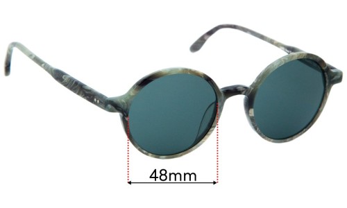 Bailey Nelson Lars Replacement Sunglass Lenses - 48mm 