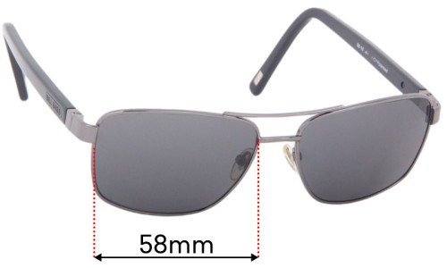 Bill Bass Craig Lentes de Repuesto 58mm wide 