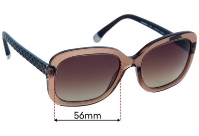 Chanel 5329 Replacement Lenses 56mm wide 