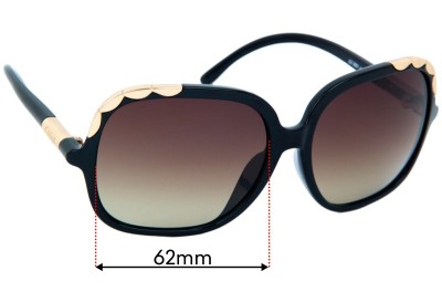 Chloe CL 2221A Replacement Lenses 61mm wide 