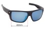 Sunglass Fix Lentes de Repuesto para Costa Del Mar Diego - 62mm Wide 