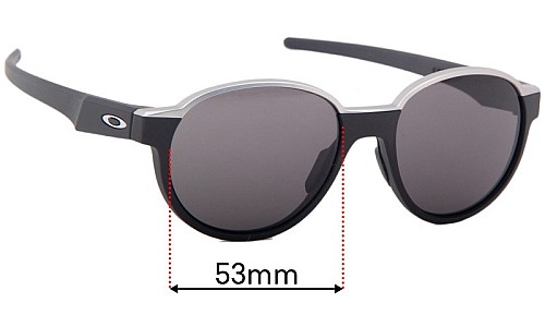 Oakley Coinflip OO4144 Replacement Lenses 53mm wide 