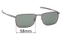 Sunglass Fix Replacement Lenses for Oakley Ejector OO4142  - 58mm Wide 