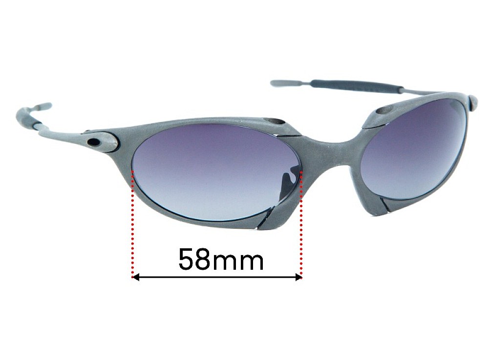 Oakley X Metal Romeo 1.0 58mm Replacement Lenses