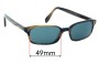 Sunglass Fix Ersatzgläser für Oliver Peoples OV5226 James - 49mm Wide 
