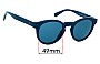 Sunglass Fix Replacement Lenses for Polo Polo PH 4184 - 49mm Wide 