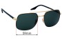 Sunglass Fix Ersatzgläser für Ray-Ban RB3699 - 59mm Wide 