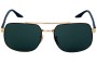 Ray Ban RB3699 Replacement Sunglass Lenses - Front View 