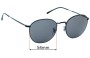 Sunglass Fix Lentes de Repuesto para Ray-Ban RB3772 Rob - 54mm Wide 