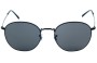 Ray Ban RB3772 Rob Replacement Sunglass Lenses - Front View 