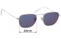 Sunglass Fix Replacement Lenses for Ray-Ban RB3857 Frank - 48mm Wide 