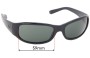 Sunglass Fix Replacement Lenses for Ray Ban RB4137 - 59mm Wide 