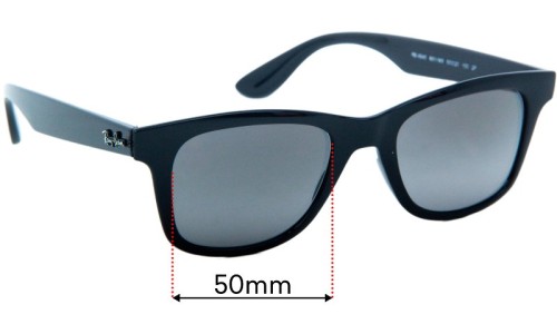 Ray Ban RB4640 Replacement Lenses 50mm wide 