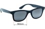 Sunglass Fix Replacement Lenses for Ray Ban RB4640 - 50mm Wide 