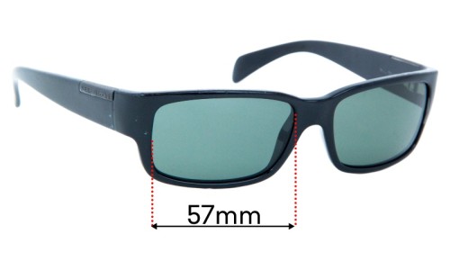 Sunglass Fix Replacement Lenses for Serengeti Merano - 57mm Wide 