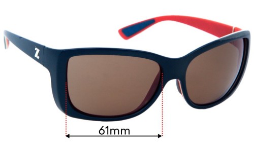 Sunglass Fix Replacement Lenses for Zeal Idyllwild - 61mm Wide 