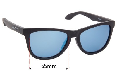 ACTIV The One's Replacement Sunglass Lenses - 55mm 
