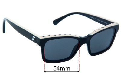 Chanel 5417 Replacement Lenses 54mm wide 