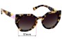 Sunglass Fix Replacement Lenses for Fendi FF 0151/S - 51mm Wide 