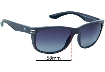Fila SF9251 Replacement Lenses 58mm wide 