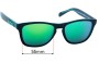 Sunglass Fix Replacement Lenses for Kimoa Sea Storm - 55mm Wide 