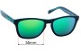 Sunglass Fix Verres de Remplacement pour Kimoa Sea Storm - 55mm Wide 