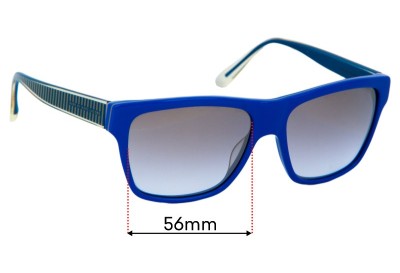 Marc by Marc Jacobs MMJ 380/S Ersatzgläser 56mm wide 