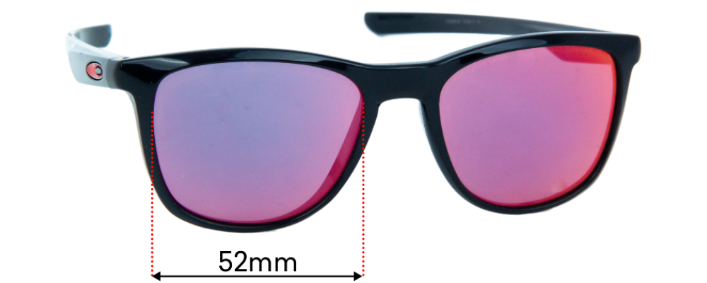 Sunglass Fix Replacement Lenses for Oakley Trillbe X OO9340 - 52mm Wide