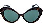 Prada SPR 28N Replacement Sunglass Lenses - Front View 