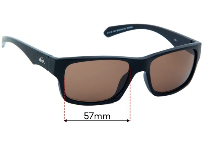 & replacement lenses by Sunglass repairs Quiksilver Fix™