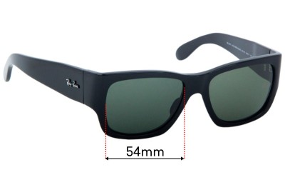 Ray Ban RB2187 Nomad Replacement Lenses 54mm wide 