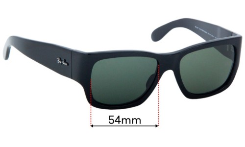 Sunglass Fix Lentilles de Remplacement pour Ray-Ban RB2187 Nomad - 54mm Wide Ray-Ban RB2187 Nomad Lentilles de Remplacement 54mm wide