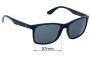 Sunglass Fix Verres de Remplacement pour Ray-Ban RB4232 - 57mm Wide 