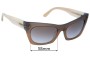 Sunglass Fix Replacement Lenses for Tom Ford Kasia TF459 - 55mm Wide 