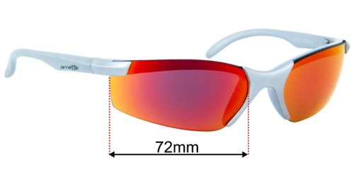 Arnette Point AN4026 72mm Replacement Lenses