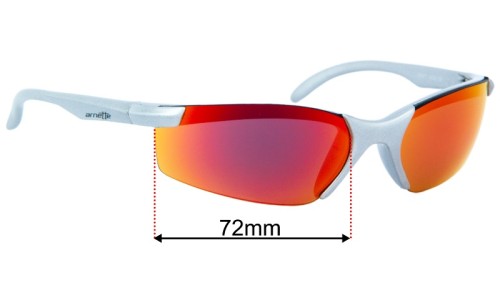 Arnette Point AN4026 Lentes de Repuesto 72mm wide 
