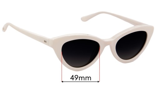 Sunglass Fix Replacement Lenses for Bailey Nelson Evie - 49mm 