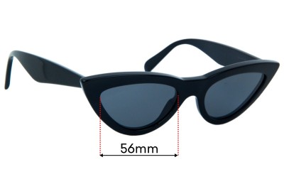 Celine CL 4019IN Replacement Lenses 56mm wide 