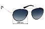Sunglass Fix Replacement Lenses for Michael Kors MK1071 Aventura - 59mm Wide 