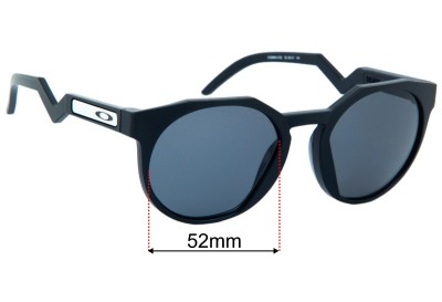 Oakley HSTN OO9464 Verres de Remplacement 52mm wide 